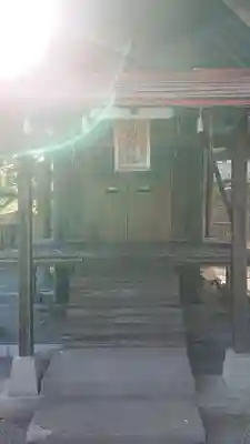 諏訪神社の本殿・本堂