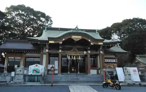 到津八幡神社の本殿