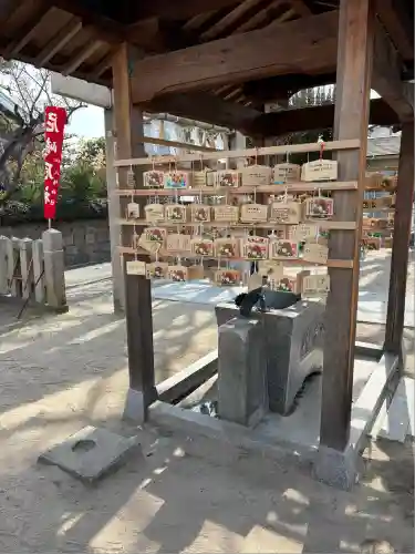 七松八幡神社の手水舎