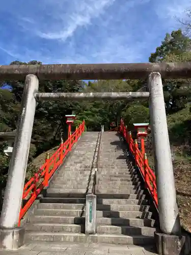 足利織姫神社の鳥居