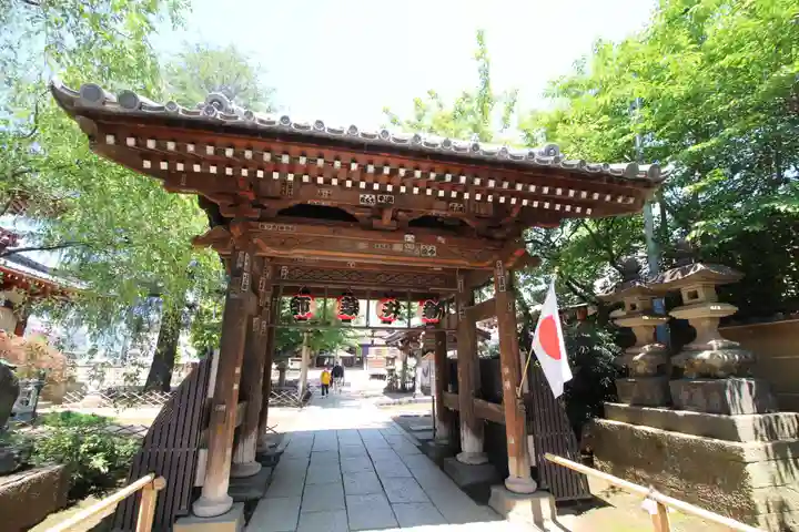 新井薬師(梅照院)の山門・神門