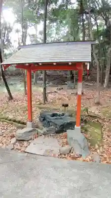 長山稲荷社(橿原神宮末社)の手水舎