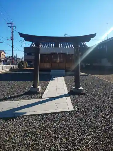 谷口稲荷神社の鳥居