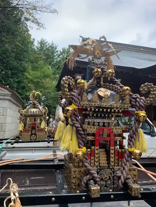 滑川神社 - 仕事と子どもの守り神(福島県)