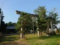 熊野八幡神社の鳥居