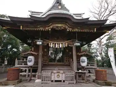 白旗神社の本殿・本堂
