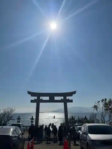 伊和都比売神社の鳥居