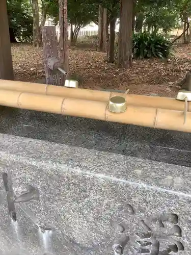 八幡社（柏井町）の手水舎