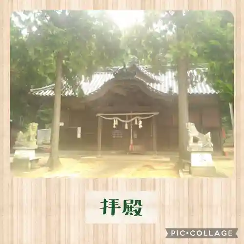 一王子神社の本殿