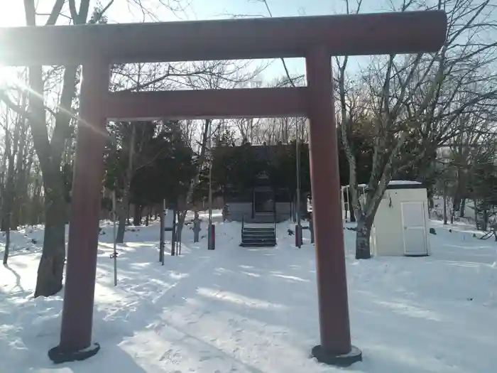 輪厚神社の鳥居