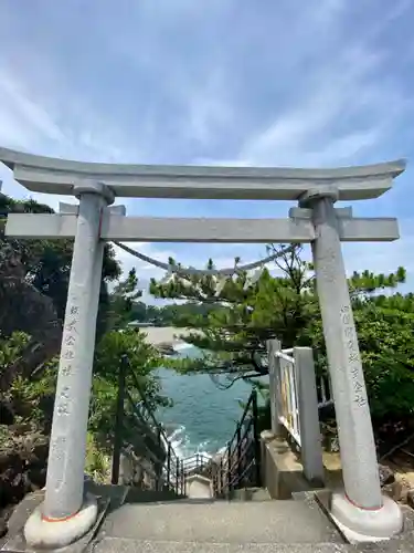 海津見神社（桂浜龍王宮）の鳥居