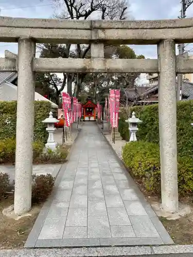 種貸社（住吉大社摂社）の鳥居