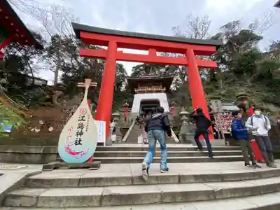 江島神社の鳥居