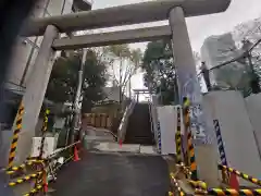 西久保八幡神社の鳥居