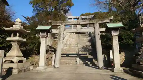 甲宗八幡宮の鳥居