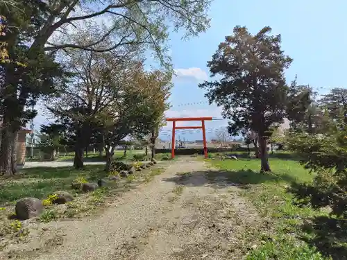 上富良野神社の景色