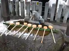 羊神社の手水