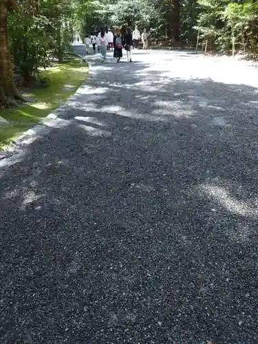 伊勢神宮外宮（豊受大神宮）の景色