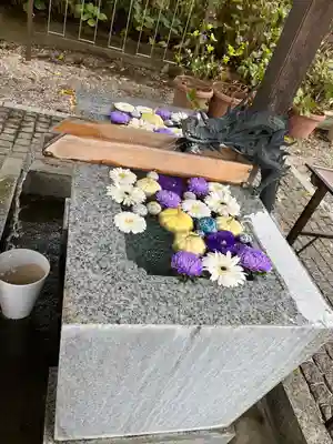 川越八幡宮の手水舎