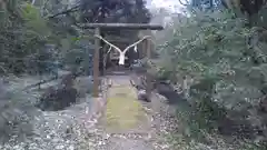 白山神社の鳥居