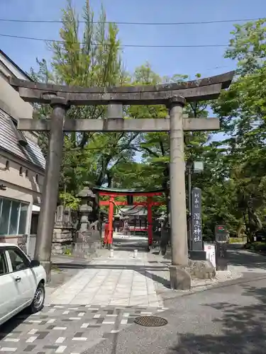 深志神社の鳥居