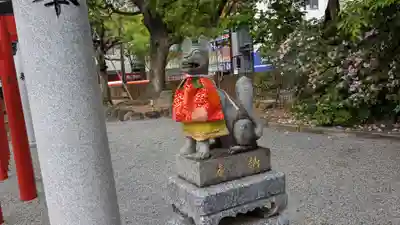 今益稲荷神社の狛犬