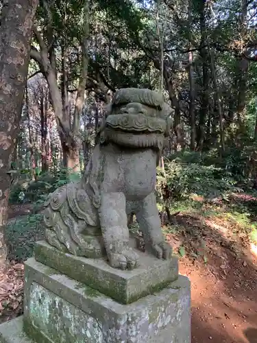 鹿島神社の狛犬