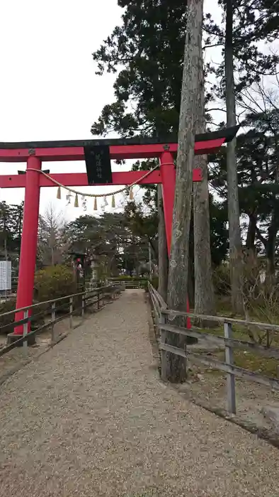 荒雄神社の鳥居