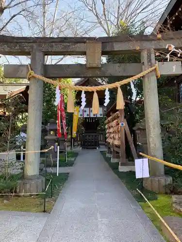 行田八幡神社の鳥居