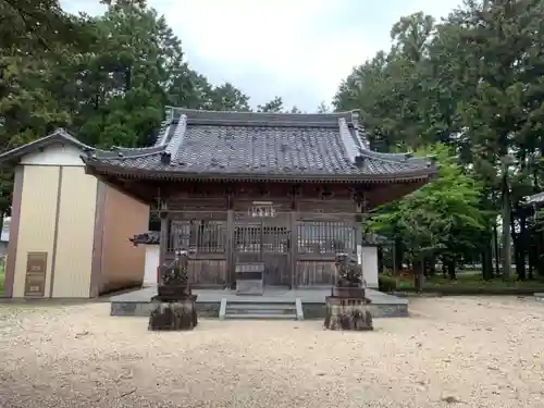八幡社の本殿・本堂