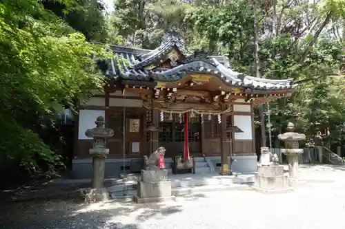 阿爲神社の本殿