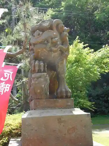 小名浜鹿島神社の狛犬