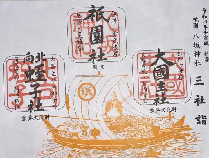 八坂神社(祇園さん)の御朱印