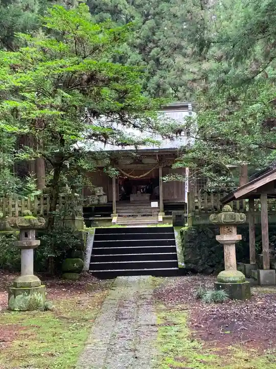 健武山神社の本殿・本堂