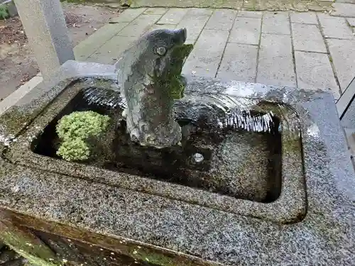 神炊館神社 ⁂奥州須賀川総鎮守⁂の手水