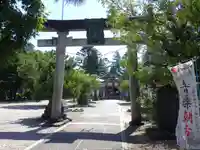 新川神社の鳥居