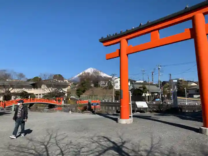 富士山本宮浅間大社の鳥居