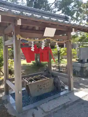 三大神社の手水舎