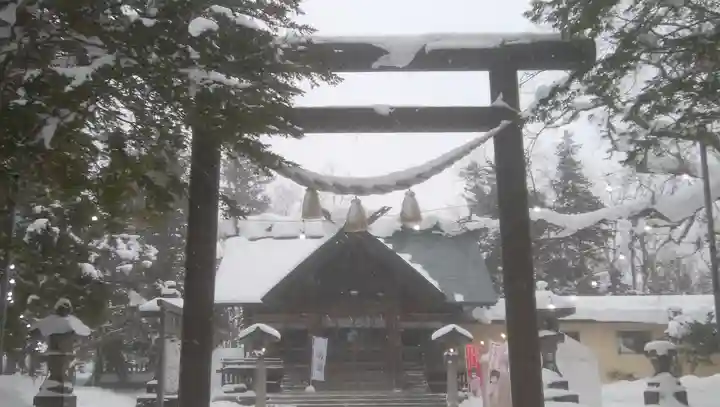 栗沢神社の鳥居