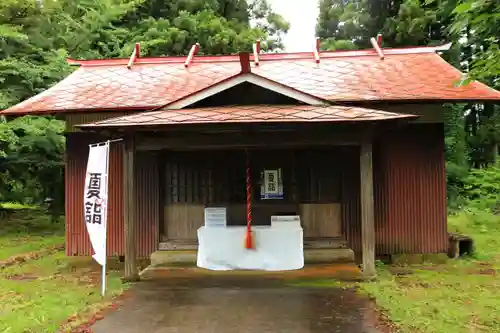 御札神社の本殿