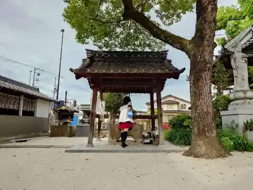 法雲寺の手水