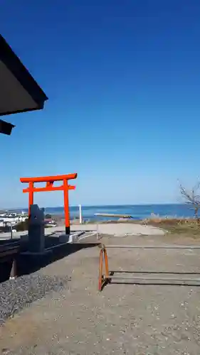 虎杖浜神社の景色