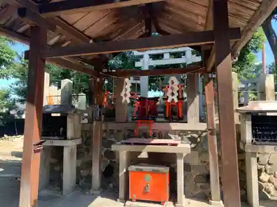 産場稲荷社の本殿・本堂