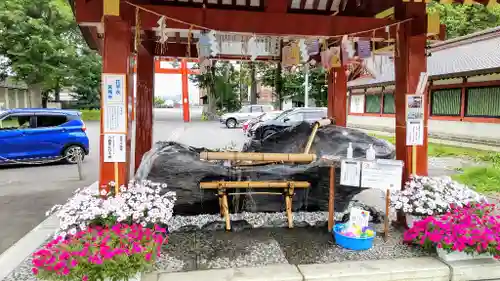 北海道護國神社の手水