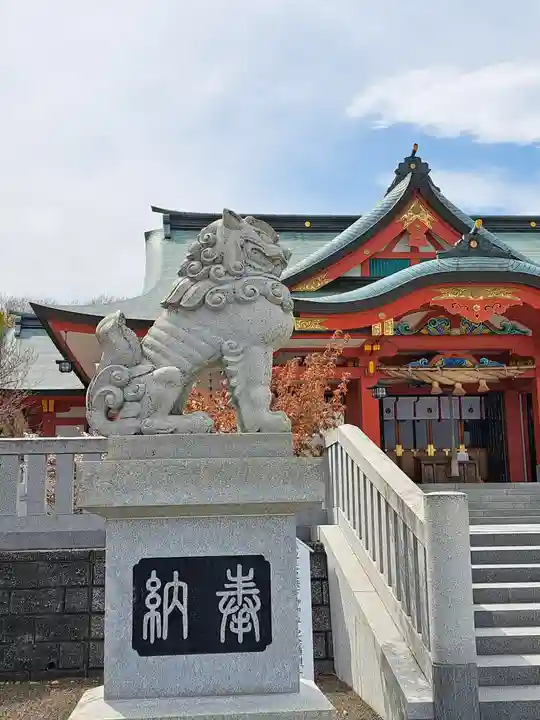 樽前山神社の狛犬