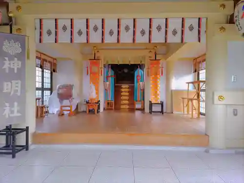 神明社（中切町）の本殿・本堂