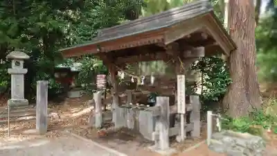 那須神社の手水舎