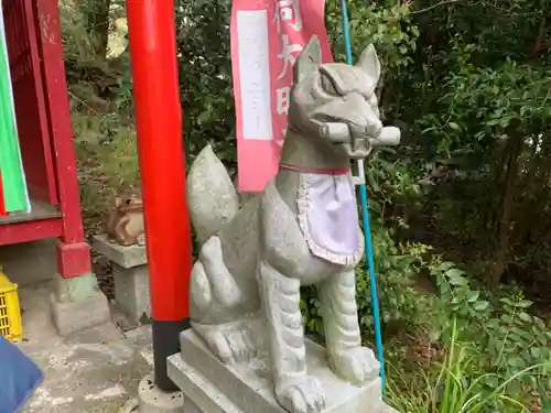 粉河産土神社（たのもしの宮）の狛犬