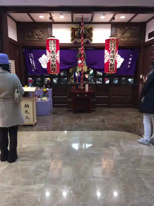 赤坂不動尊威徳寺の本殿・本堂