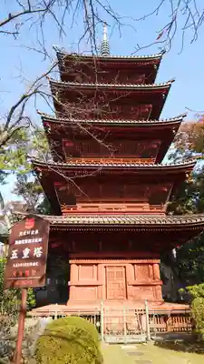 法華経寺の塔